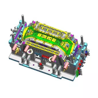 Khuôn ép thân xe cản trước ô tô