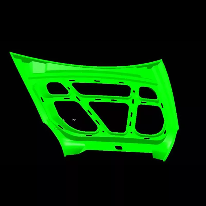 Ô tô mui xe bảng điều khiển bên trong dập khuôn