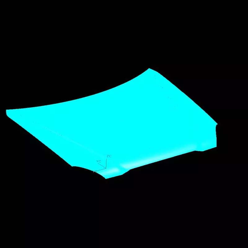 Ô tô mui xe bảng điều khiển bên ngoài dập khuôn