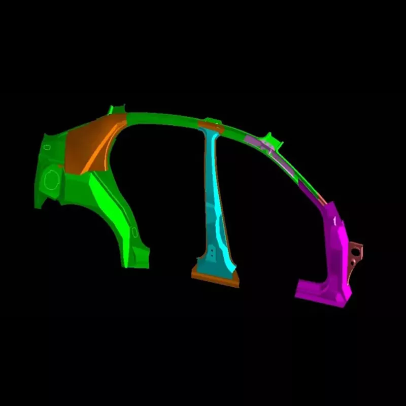 Bảng điều khiển bên trong ô tô dập khuôn